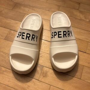 Like New Sperry Float Slides Woman Size 11 Men Size 9